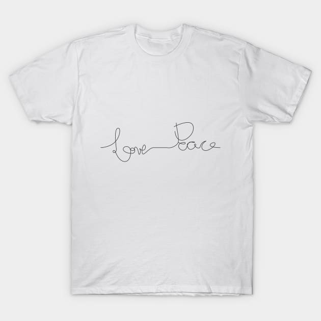 Love T-Shirt by MichelMM